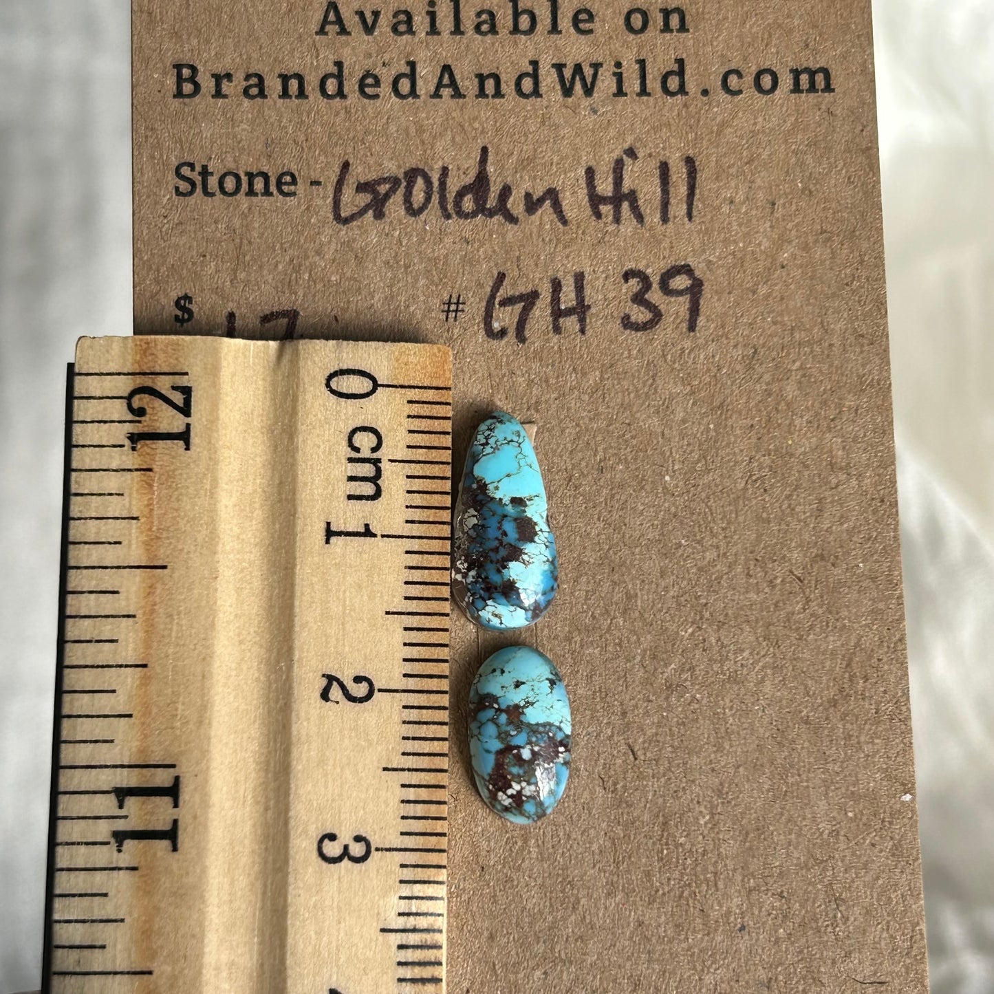 Golden Hill Turquoise Cabochon - GH39