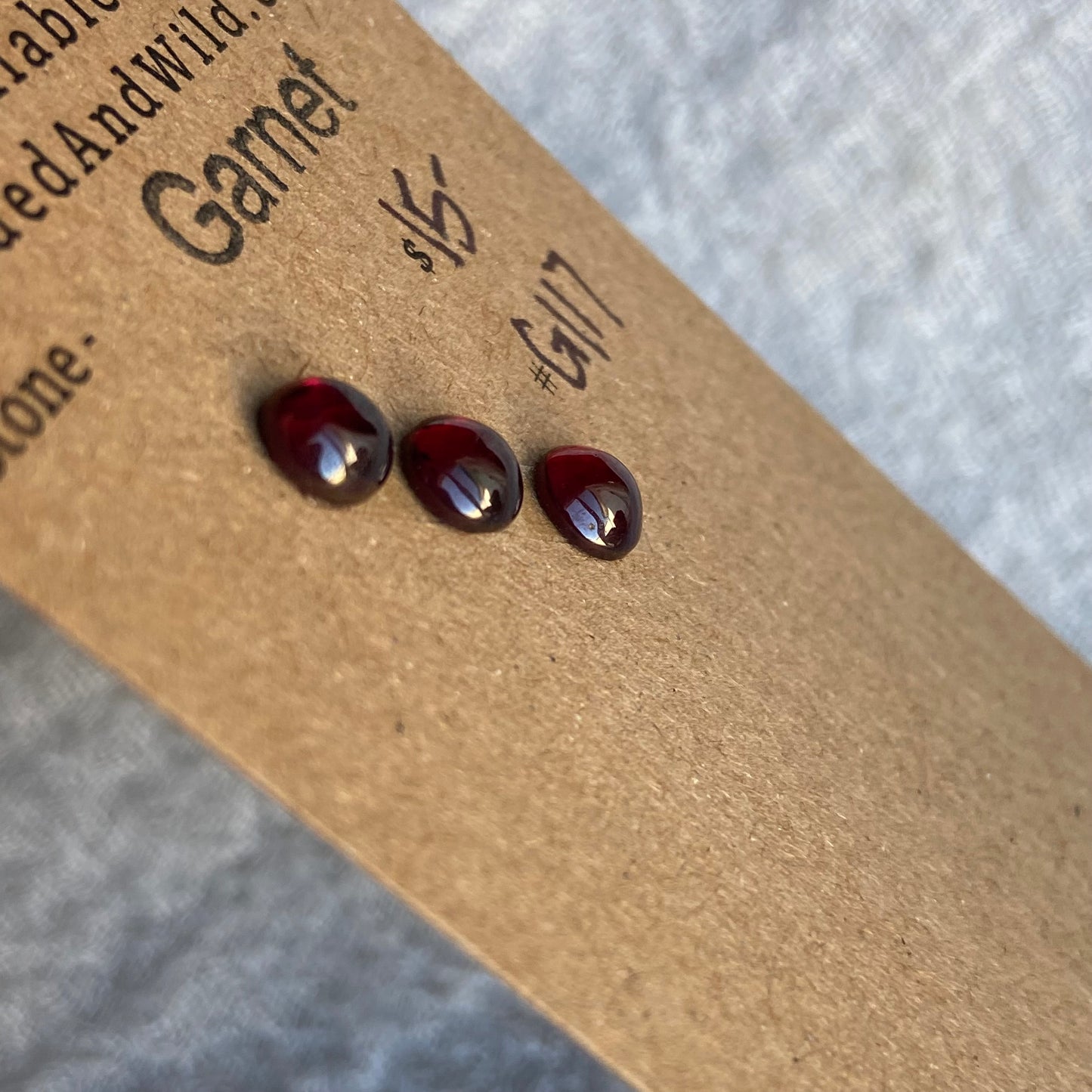 Garnet Cabochon - G117