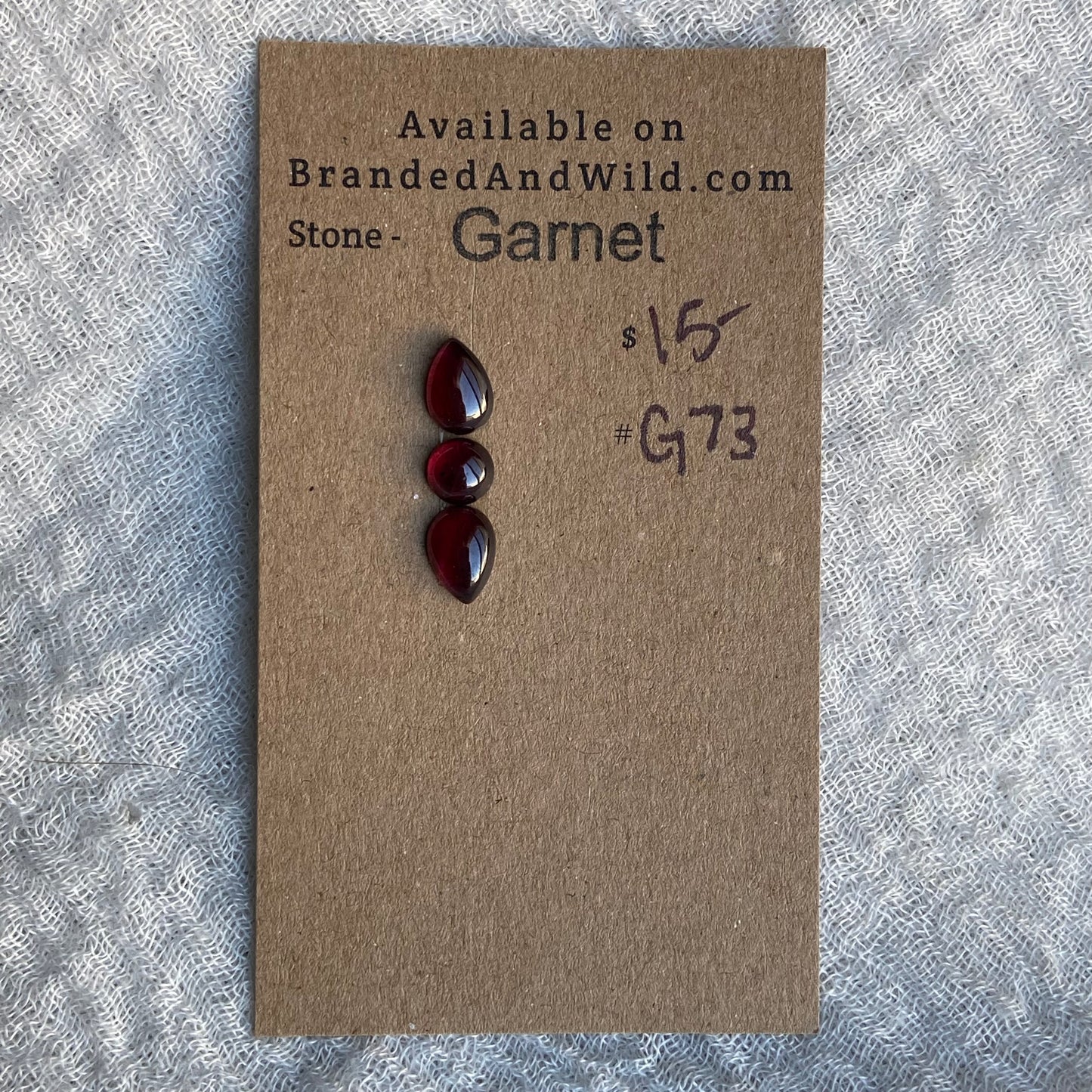 Garnet Cabochon - G73