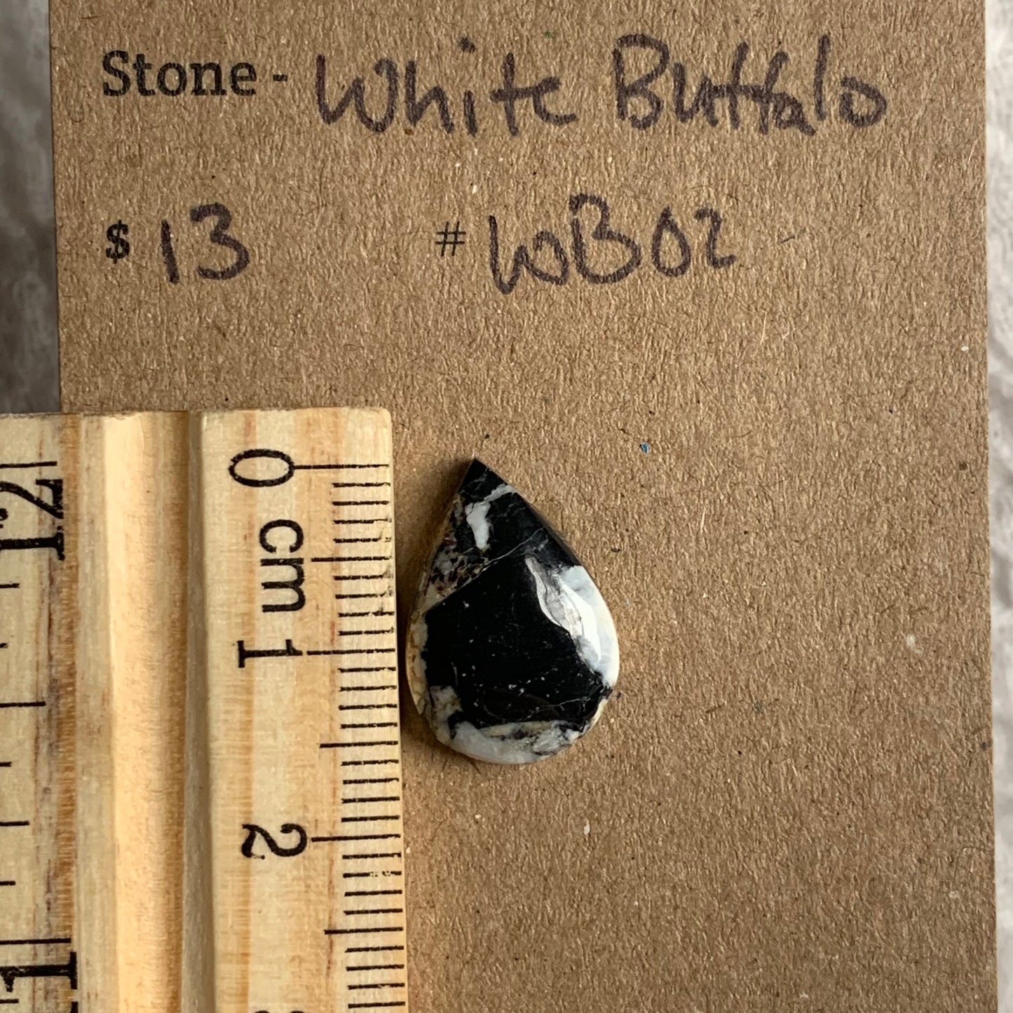 White Buffalo Cabochon - WB02