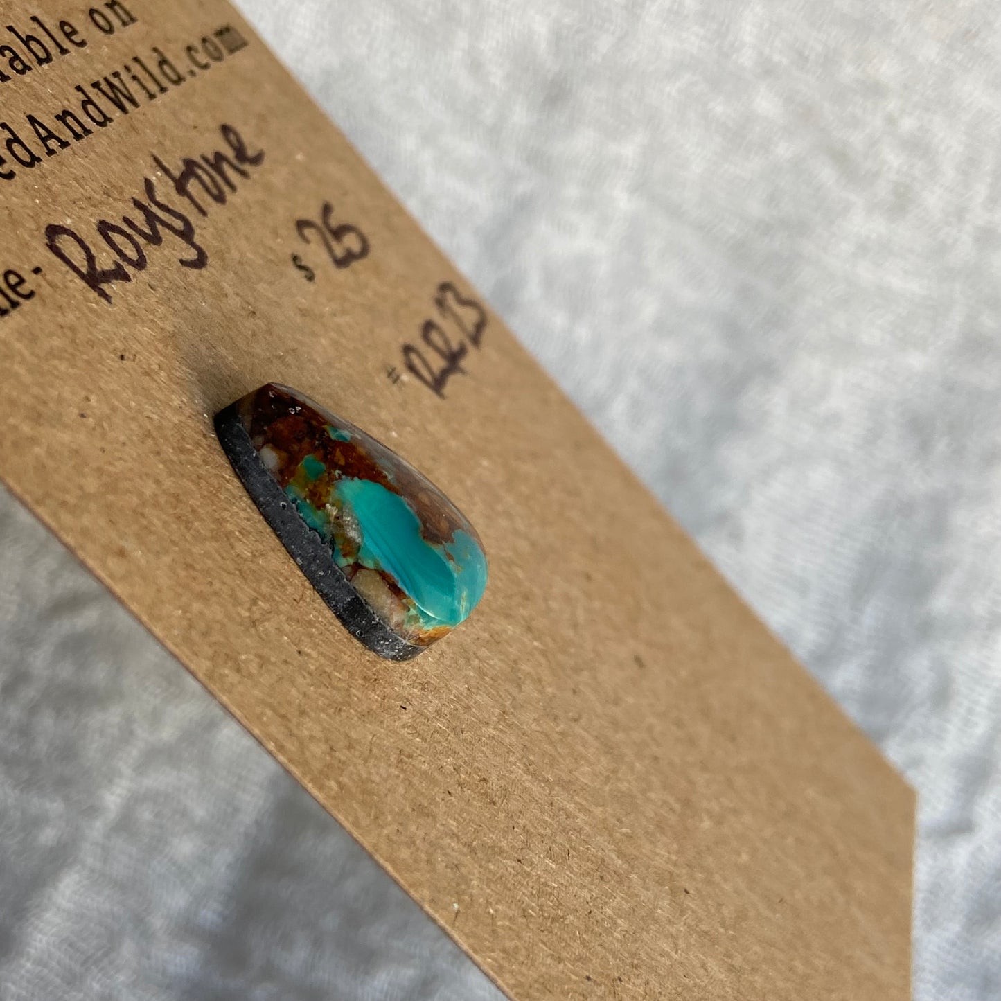 Royston Ribbon Turquoise Cabochon RR23