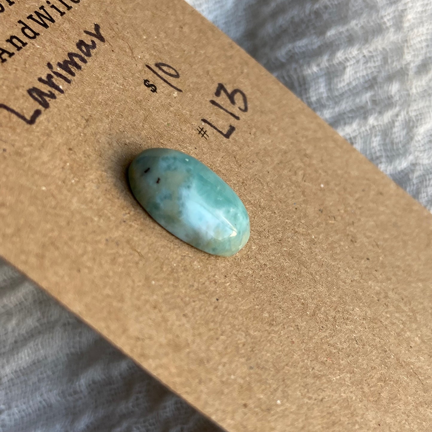 Larimar Cabochon - L13