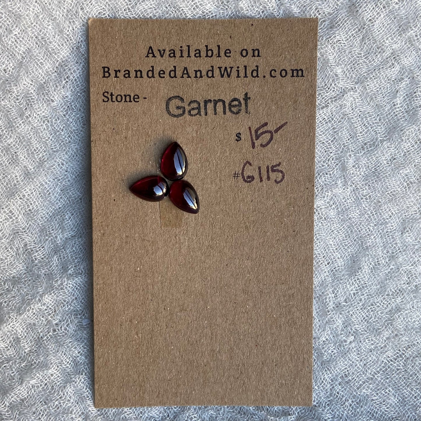 Garnet Cabochon - G115