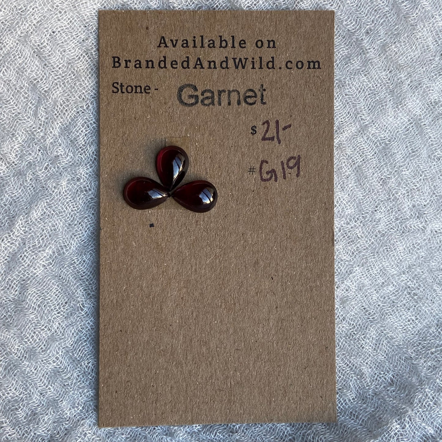 Garnet Cabochon - G19