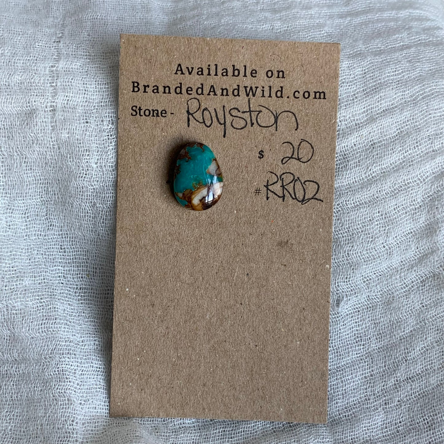 Royston Ribbon Turquoise Cabochon RR02