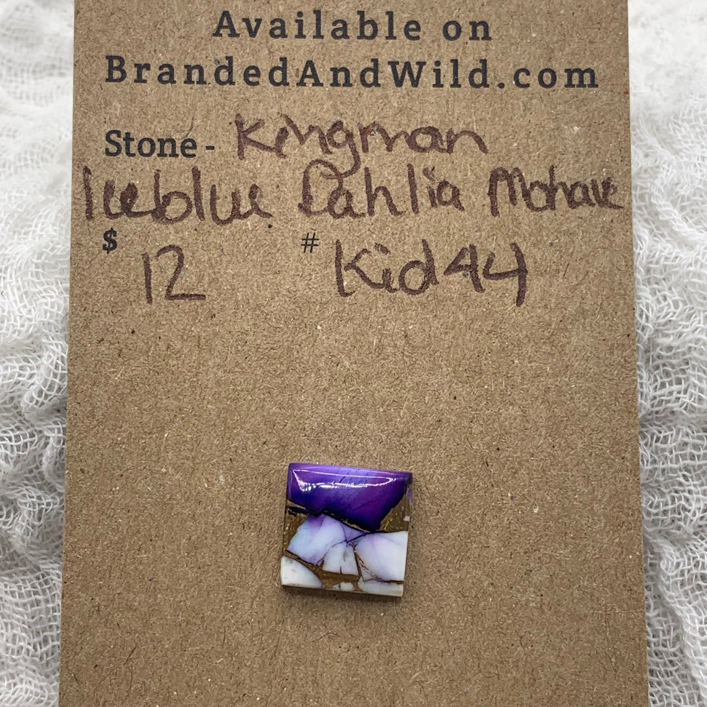 Kingman Ice Blue Dahlia Mohave - KID44