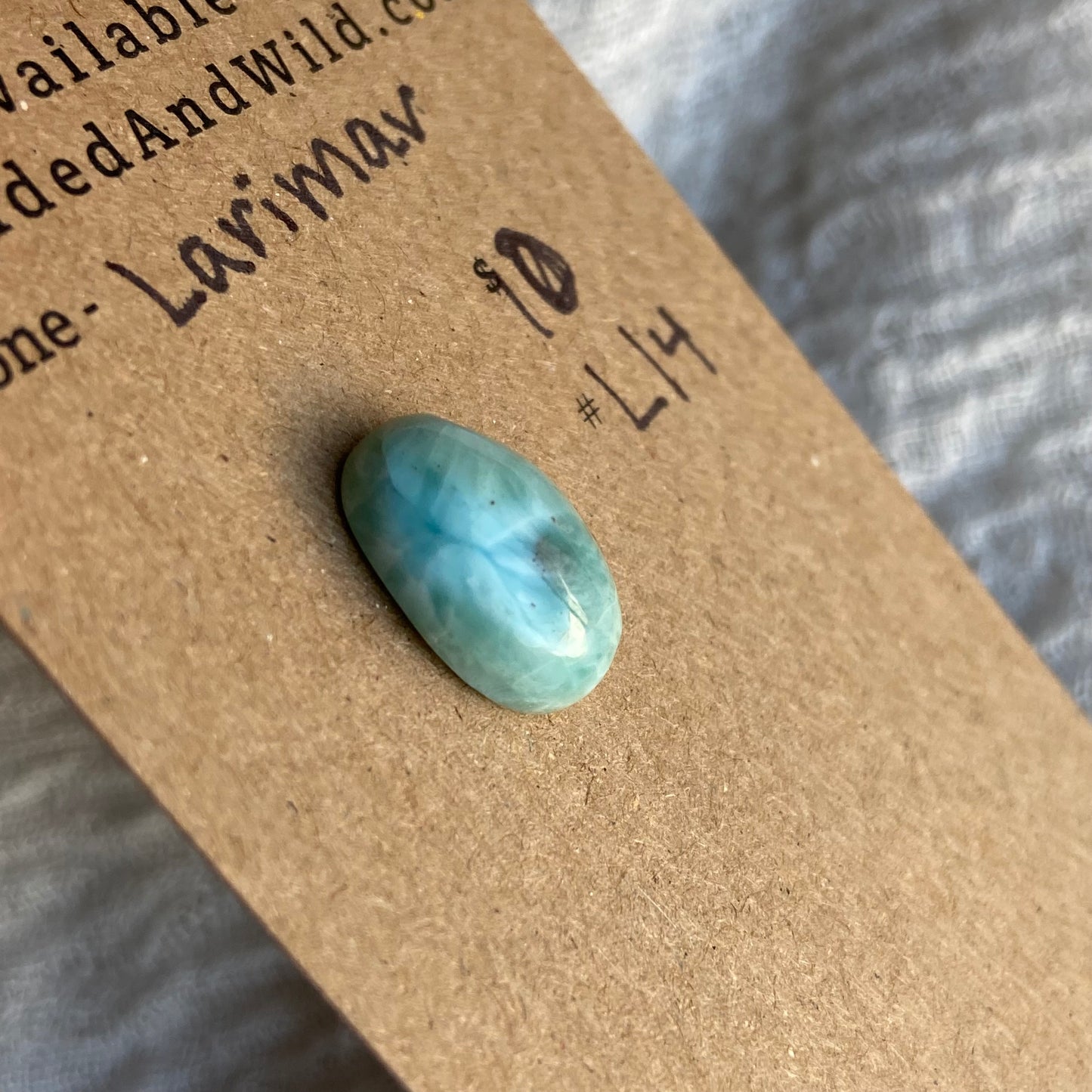 Larimar Cabochon - L14
