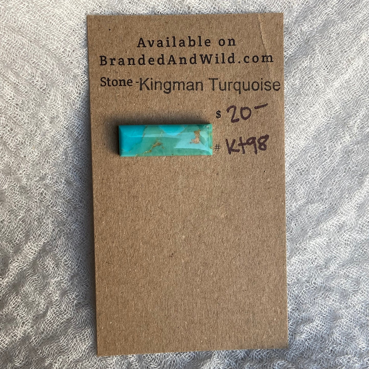 Kingman Turquoise Cabochon - KT98
