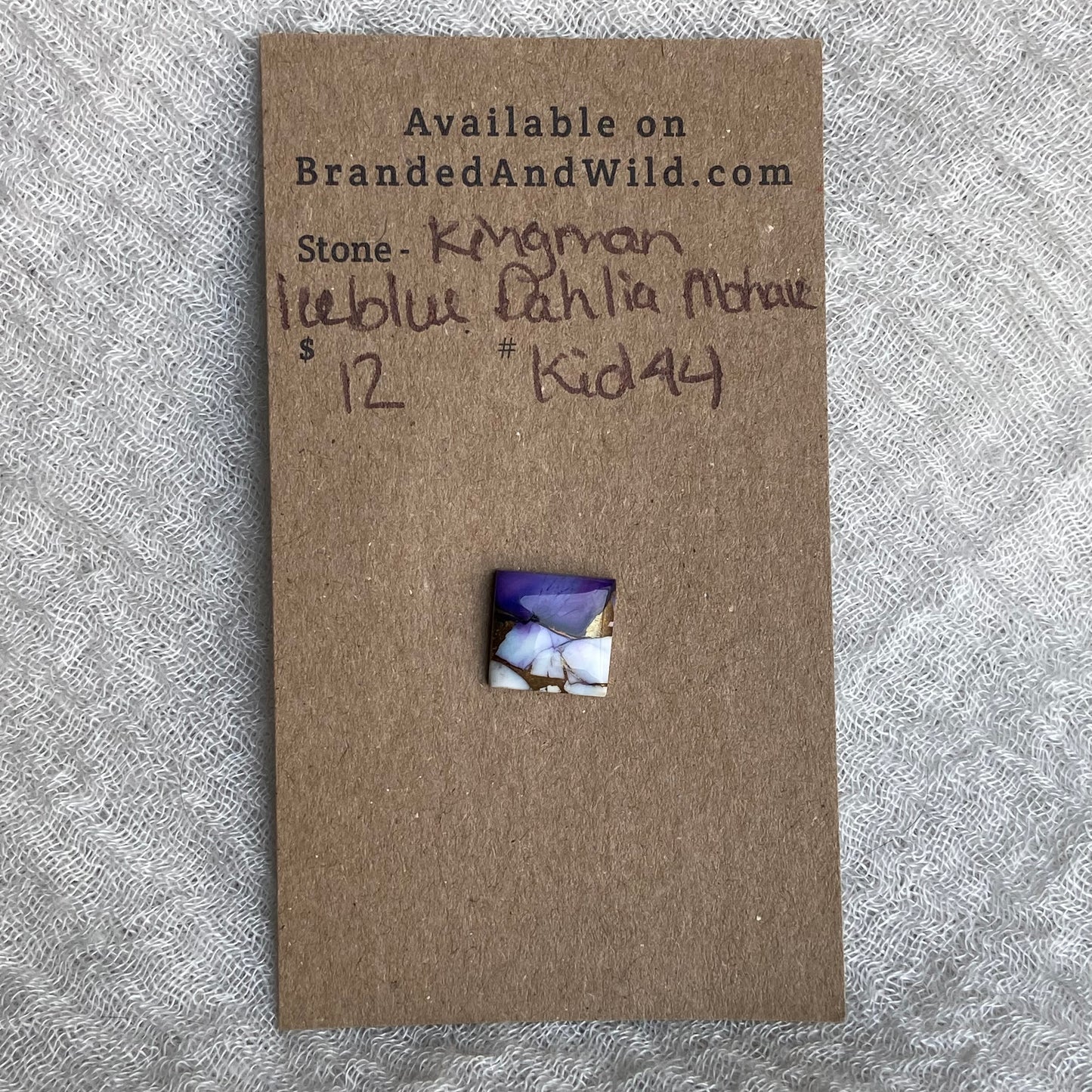 Kingman Ice Blue Dahlia Mohave - KID44