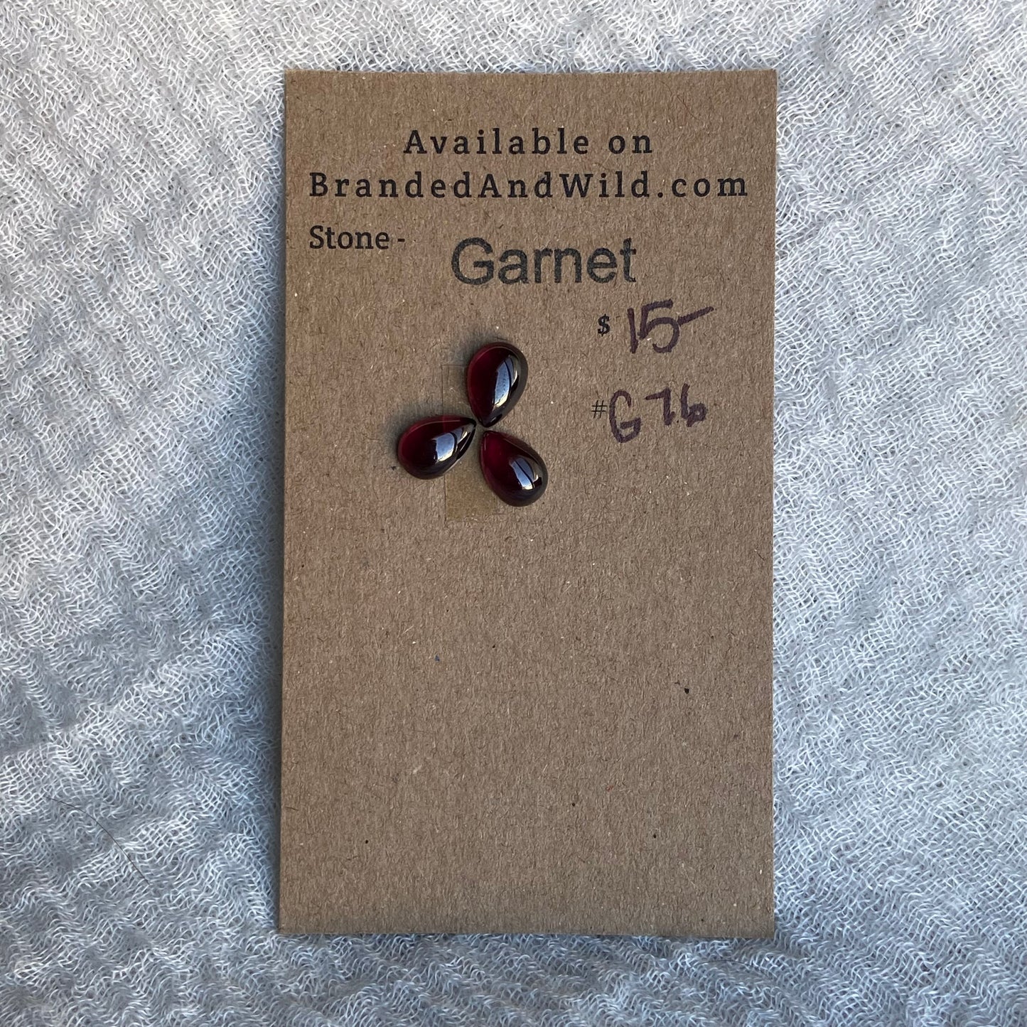 Garnet Cabochon - G76
