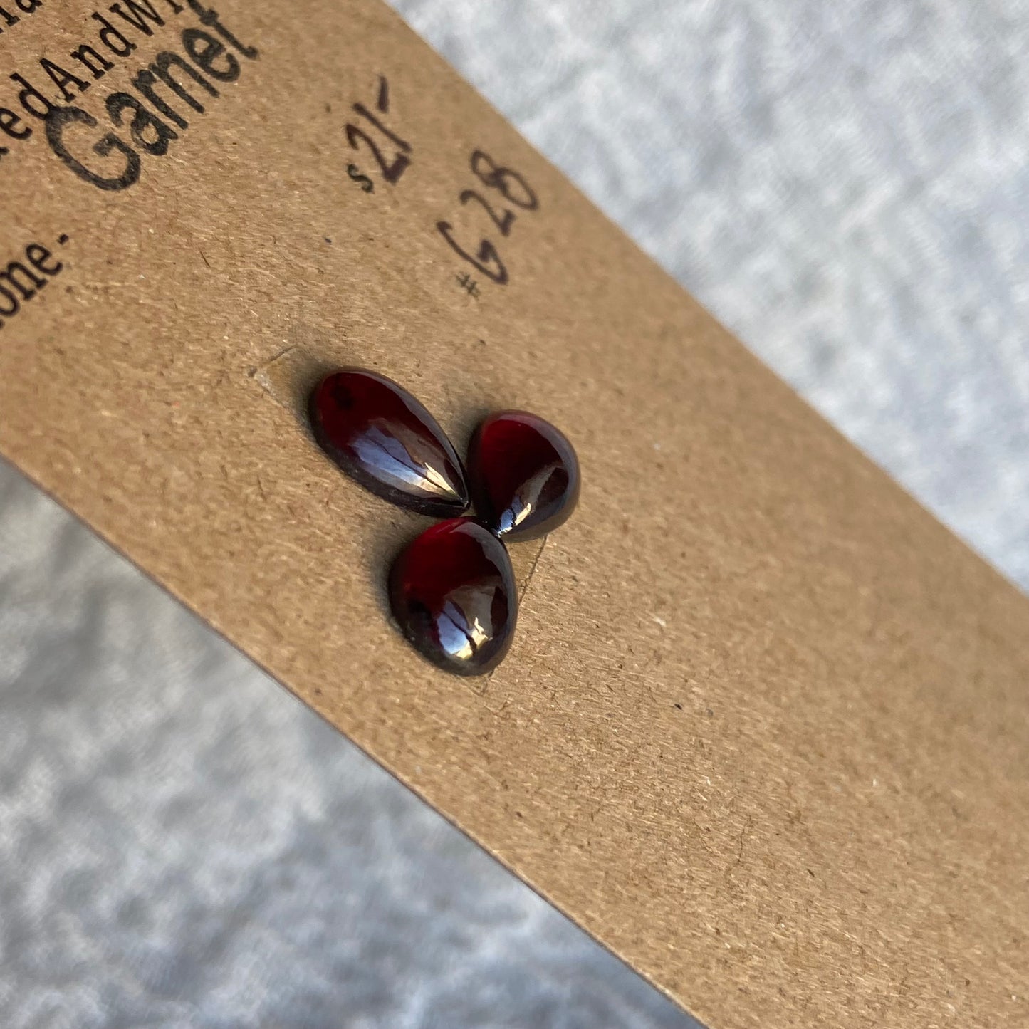 Garnet Cabochon - G28