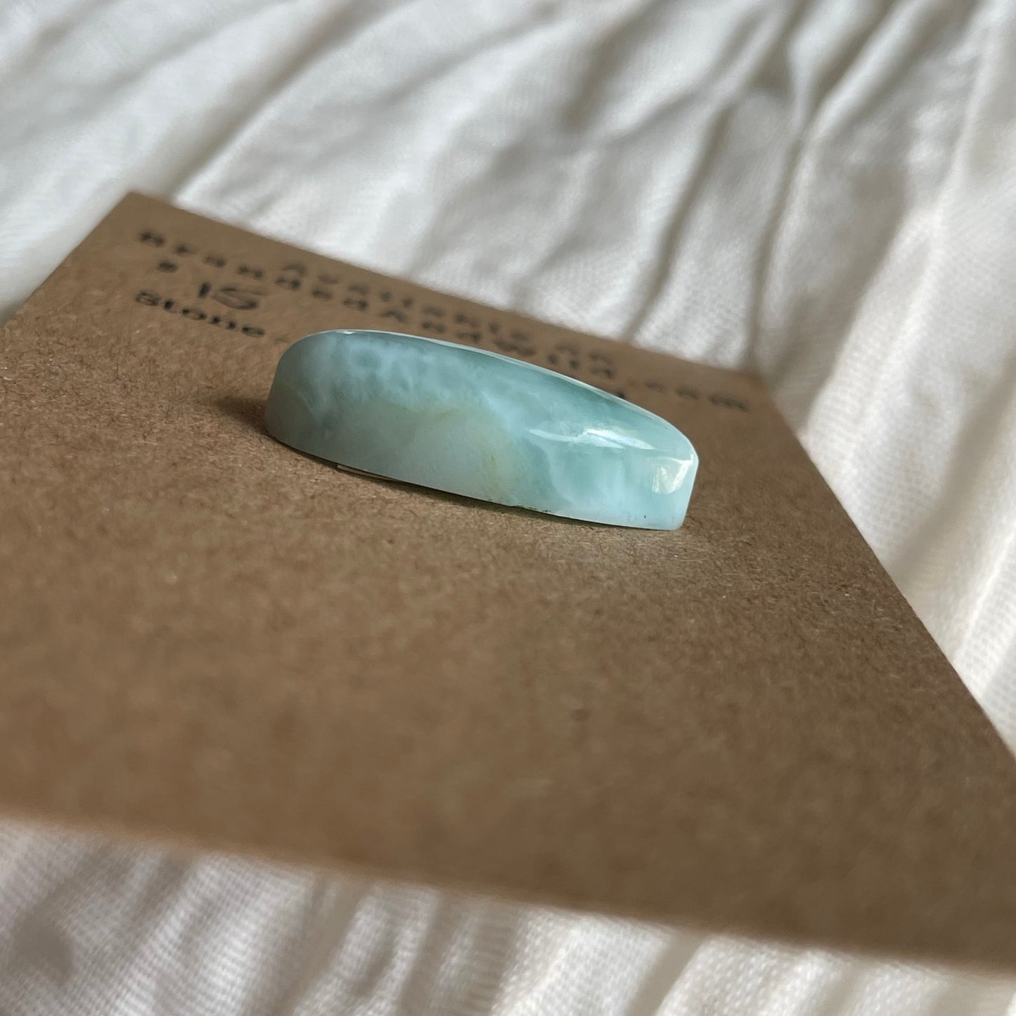 Larimar Cabochon - L37