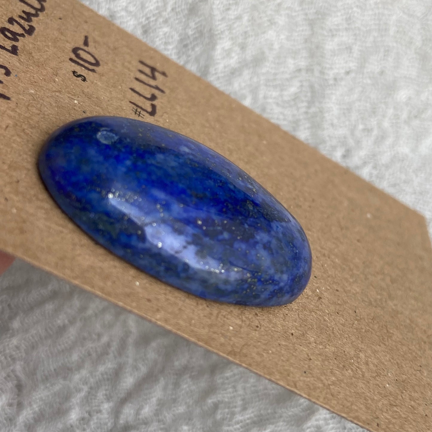 Lapis Lazuli Cabochon -Drilled- LL14