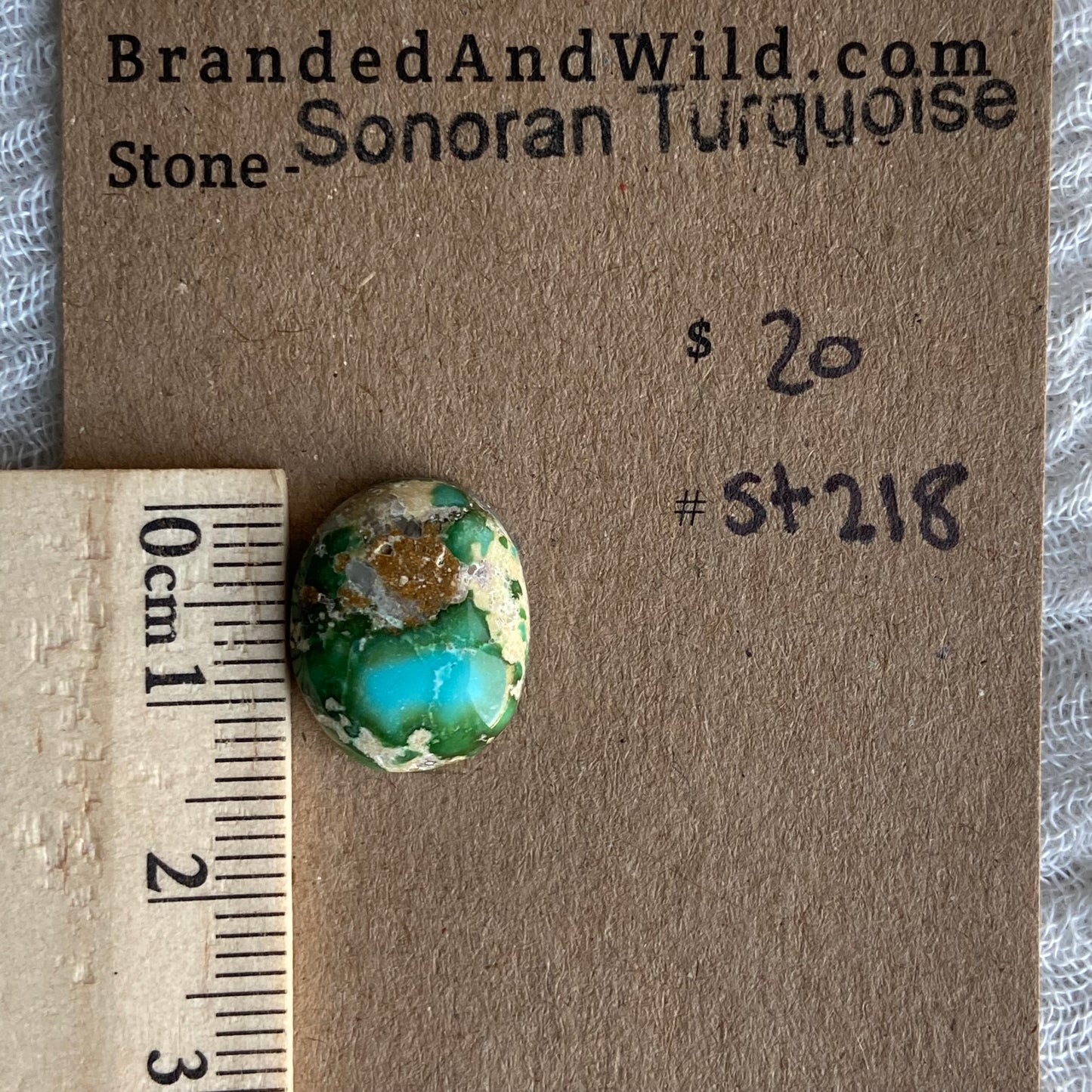 Sonoran Turquoise Cabochon - ST218