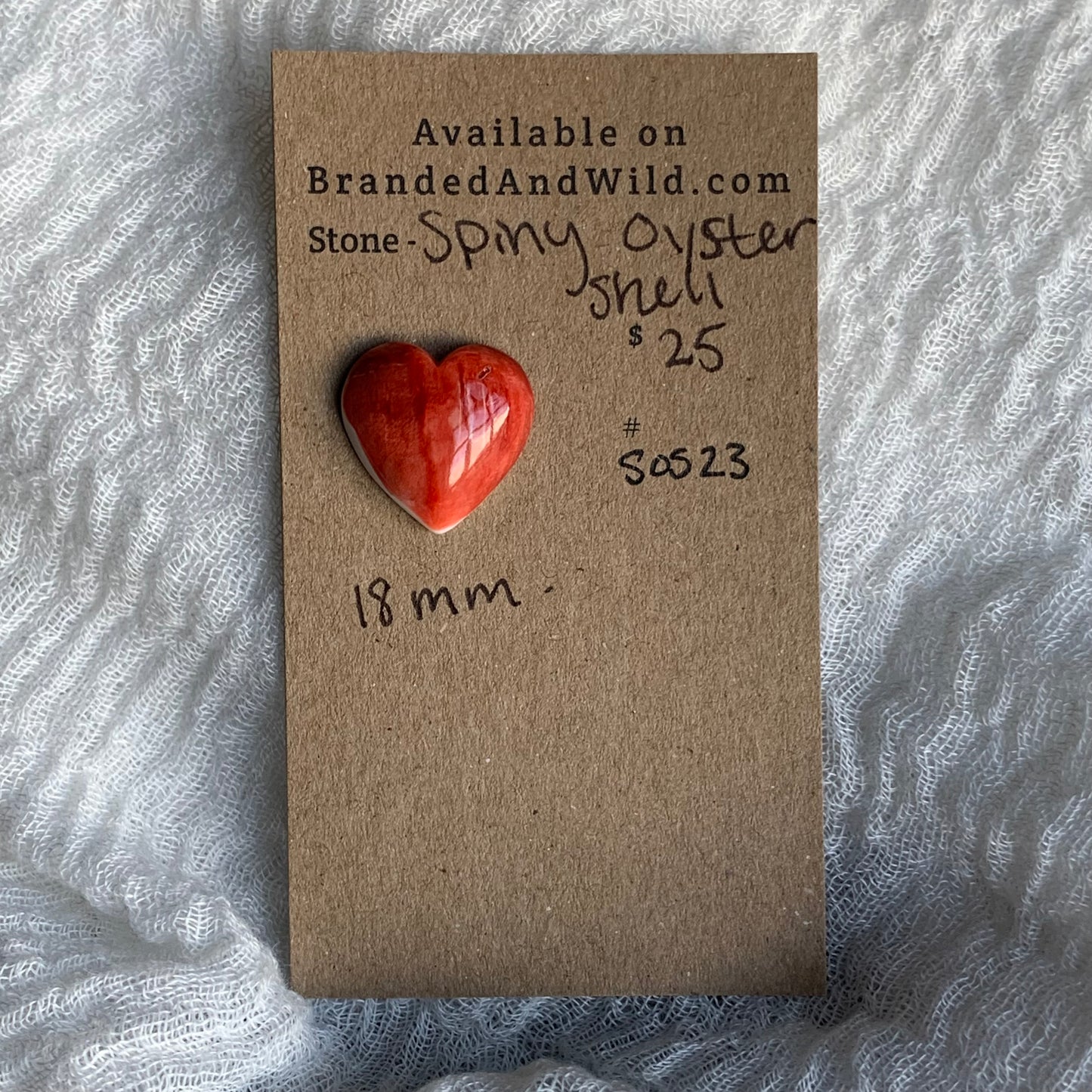Spiny Oyster Shell Cabochon - SOS23