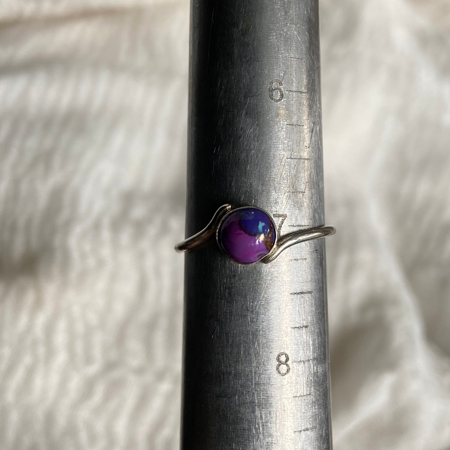 Sterling Silver Ring - R109 Size - 7