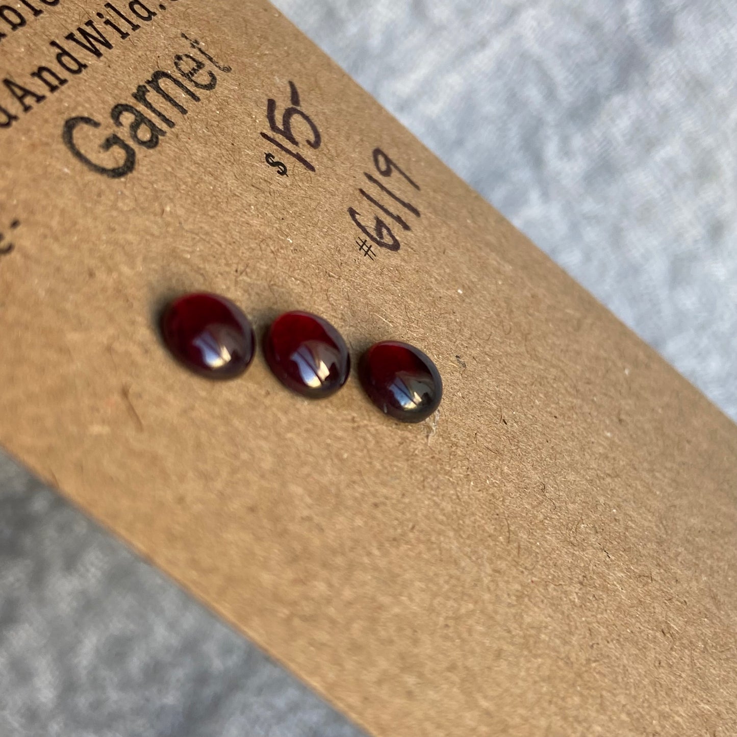 Garnet Cabochon - G119