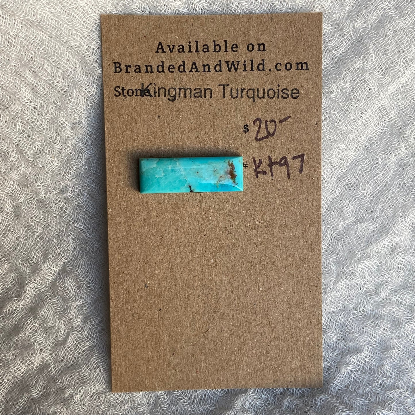 Kingman Turquoise Cabochon - KT97