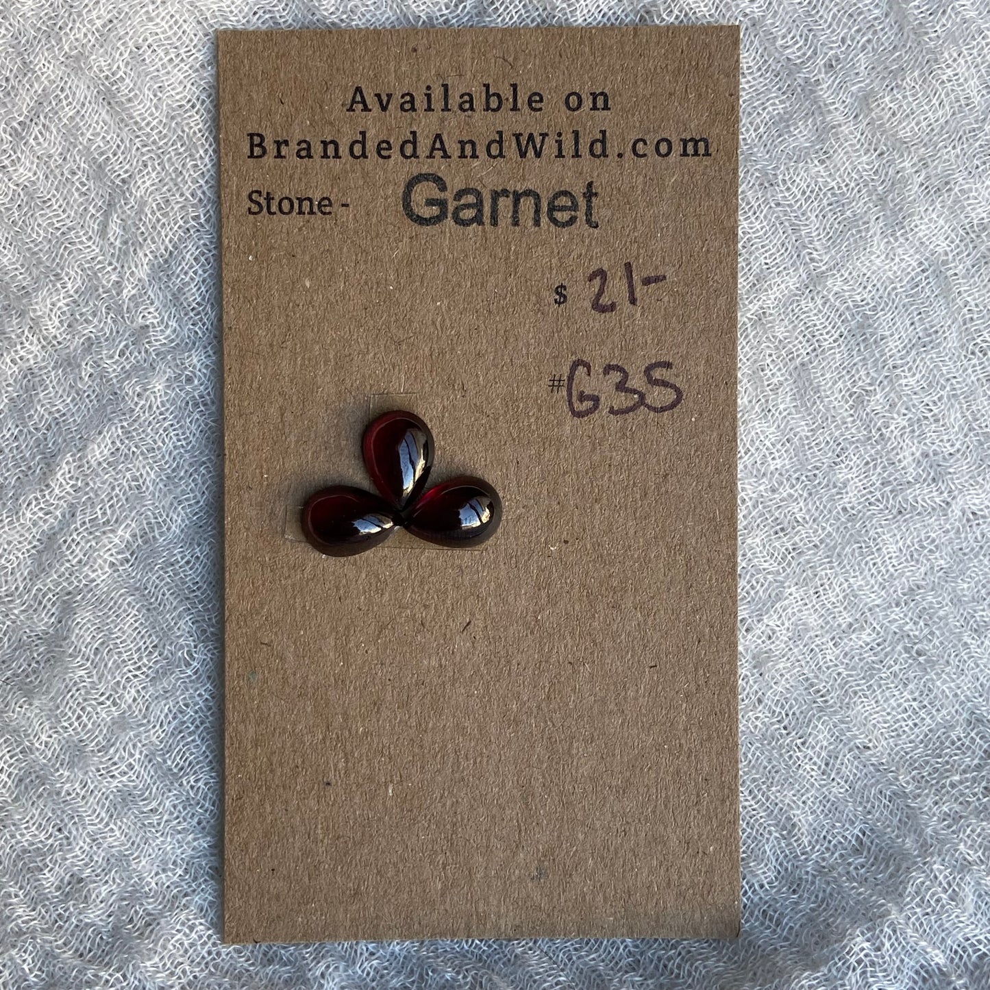 Garnet Cabochon - G35
