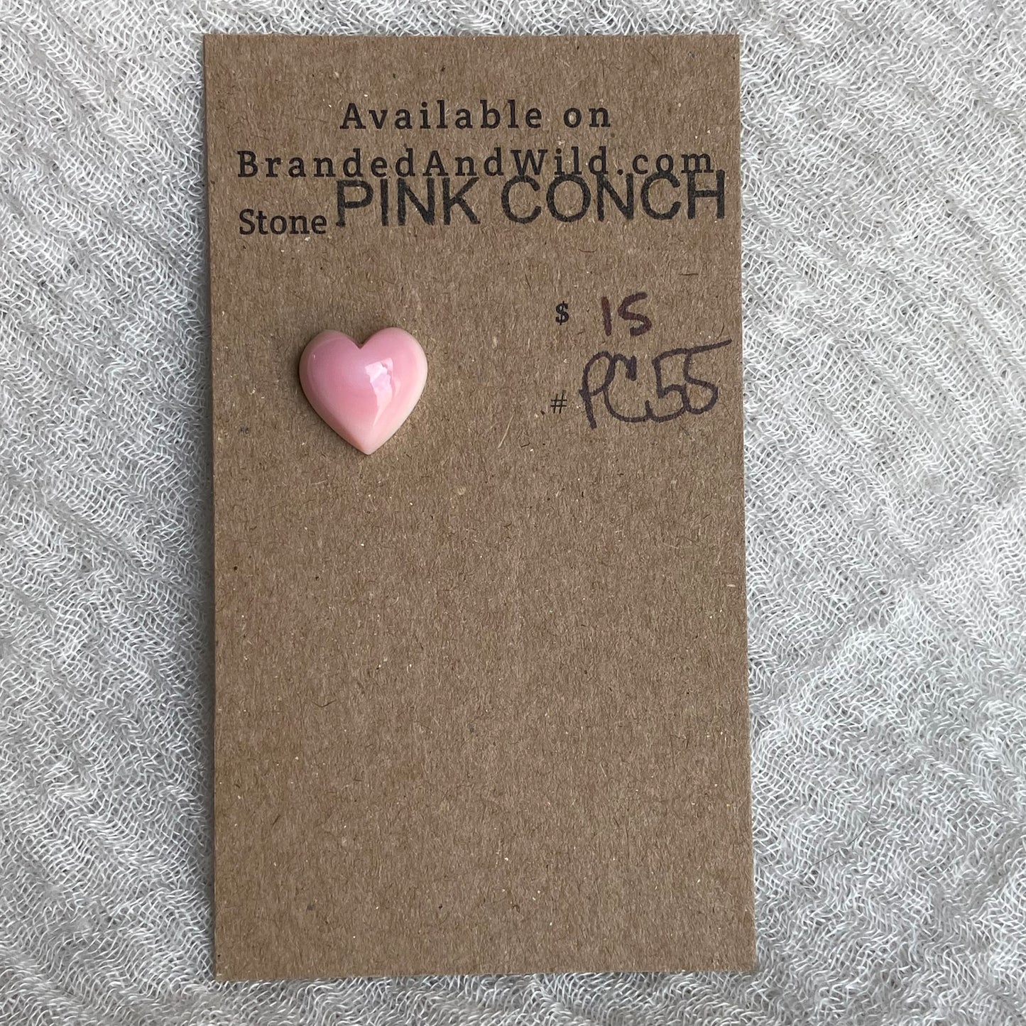 Pink Conch Cabochon - PC55