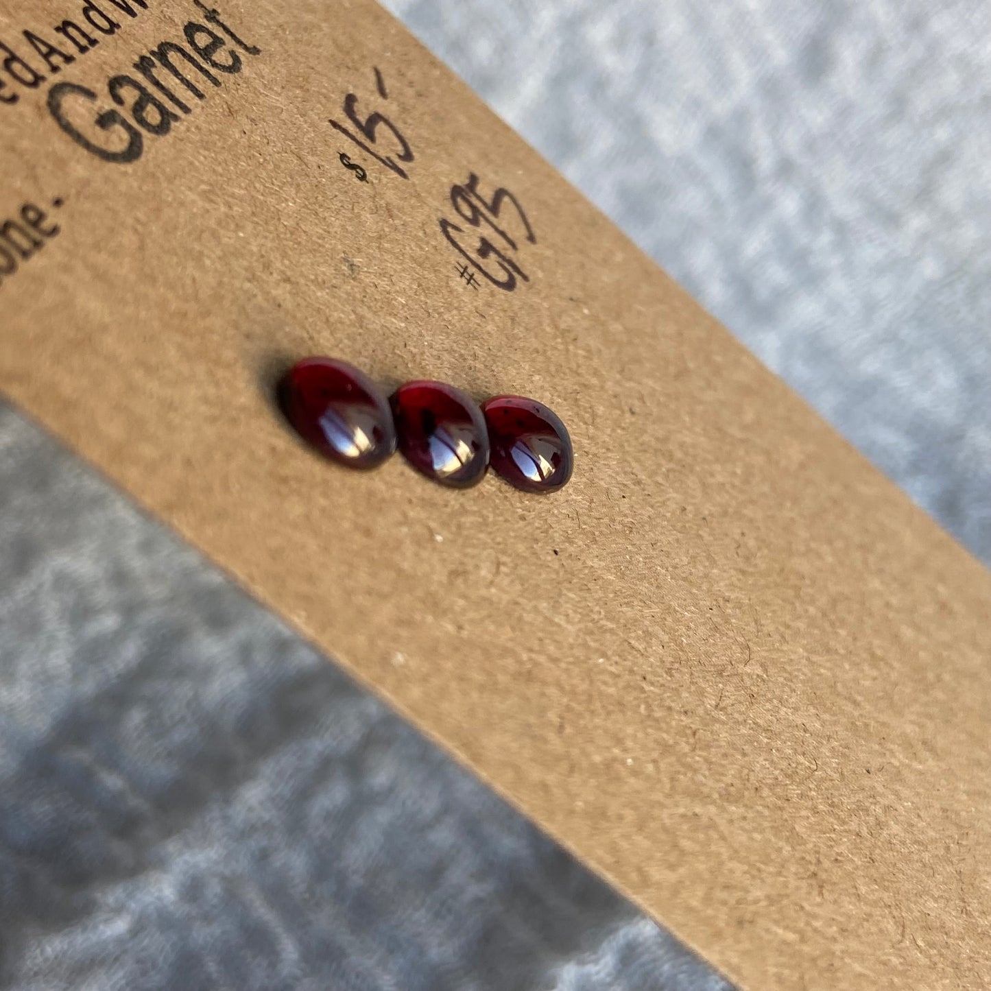 Garnet Cabochon - G95