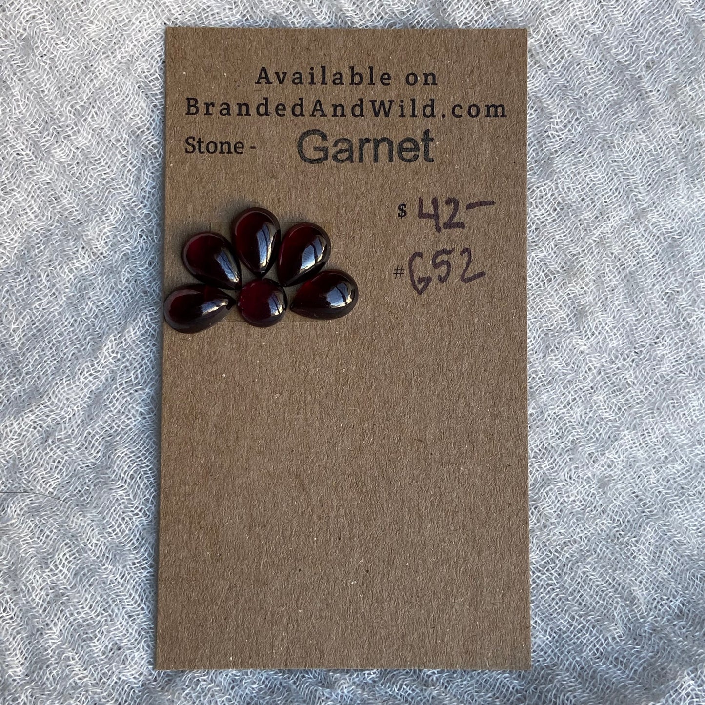 Garnet Cabochon - G52