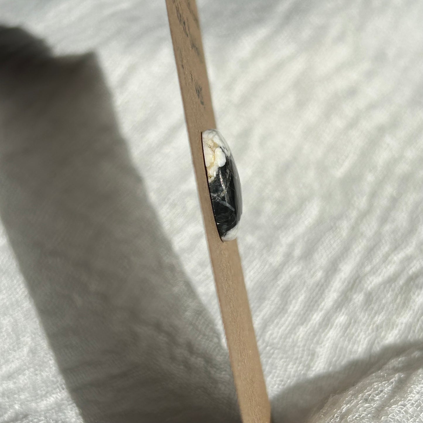 White Buffalo Cabochon - WB25