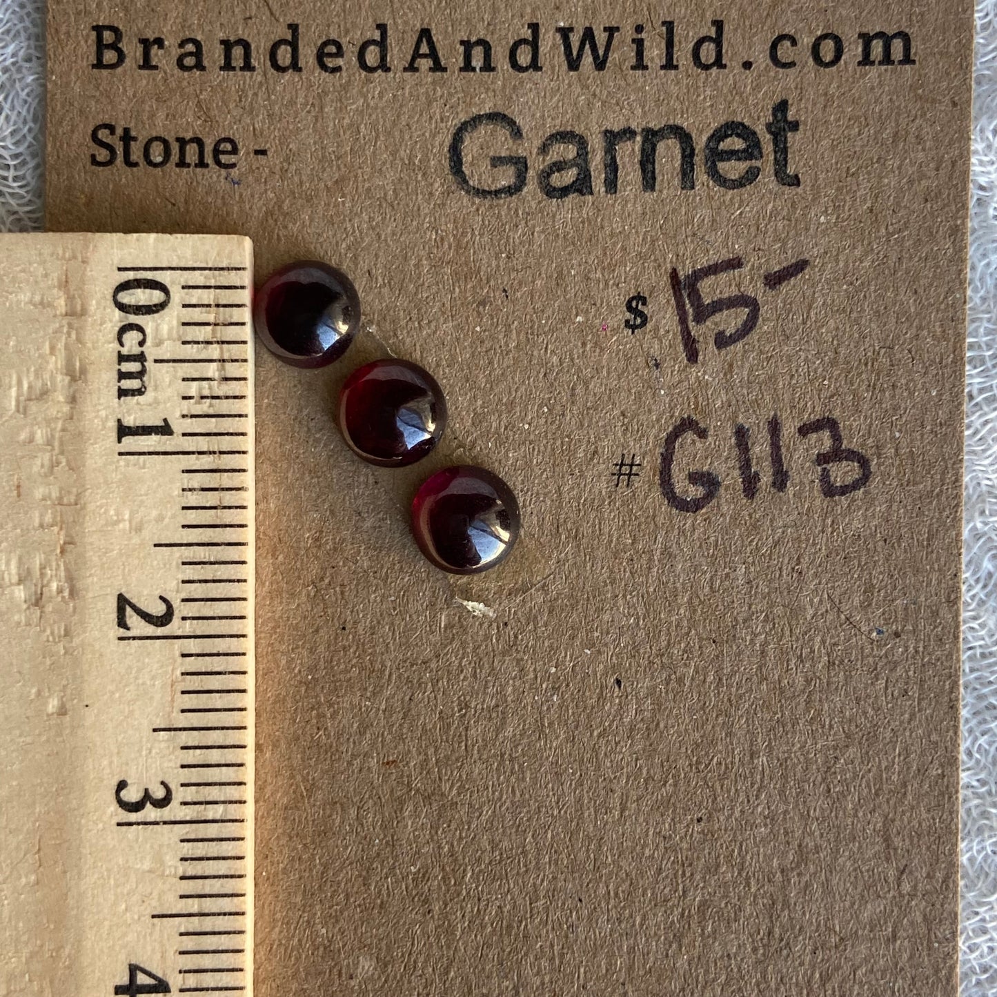 Garnet Cabochon - G113
