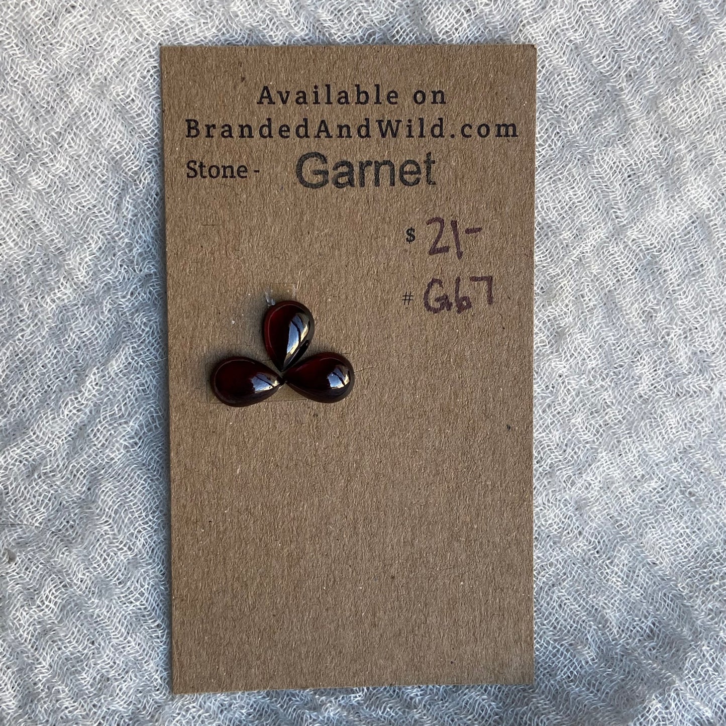 Garnet Cabochon - G67
