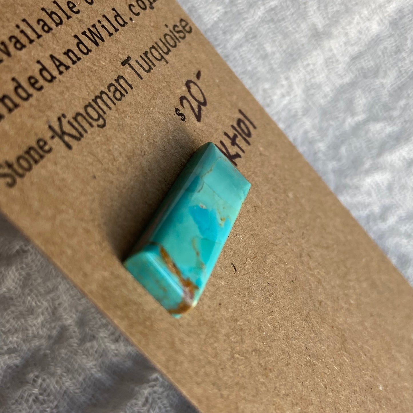 Kingman Turquoise Cabochon - KT101