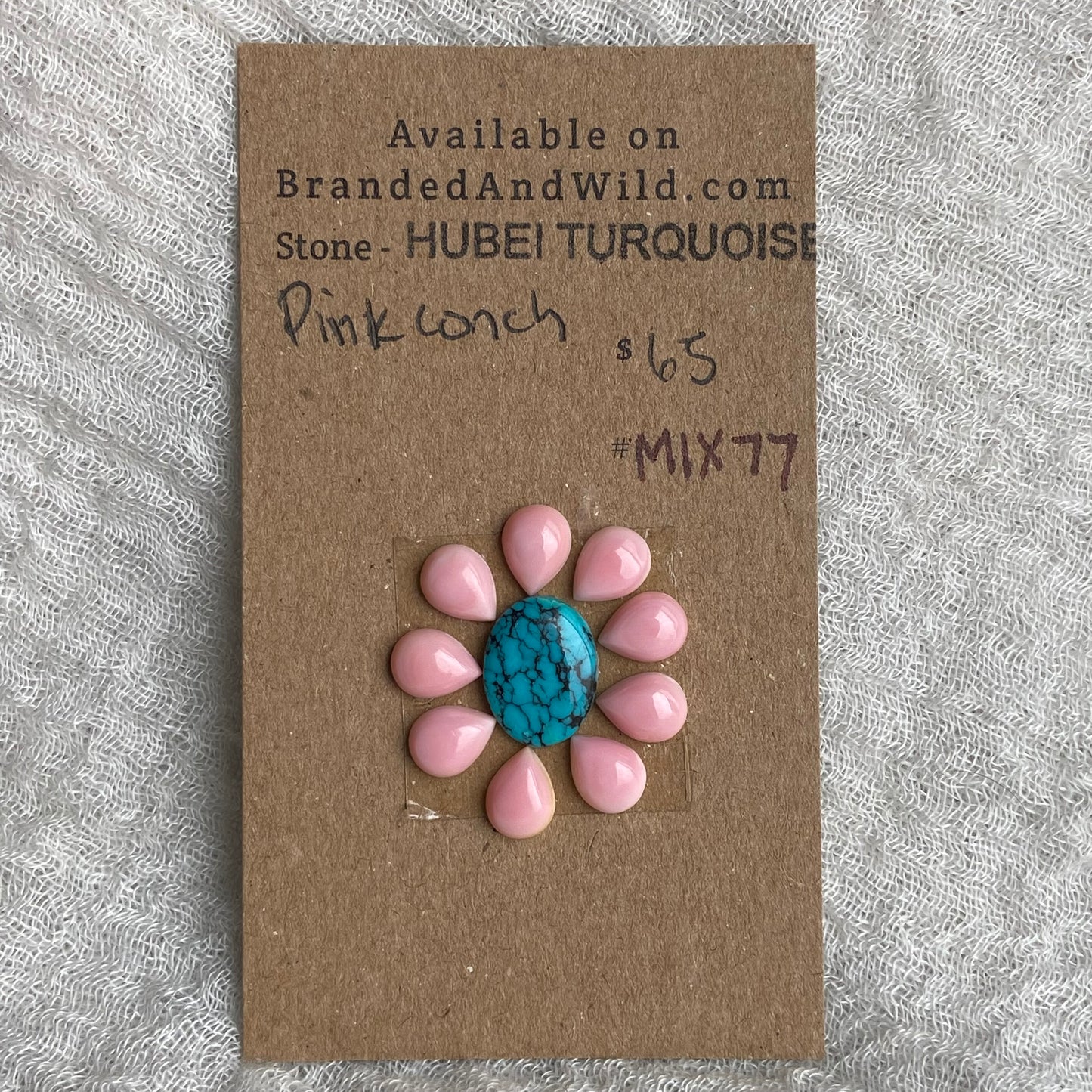 Hubei / Pink Conch Cabochon - Mix77
