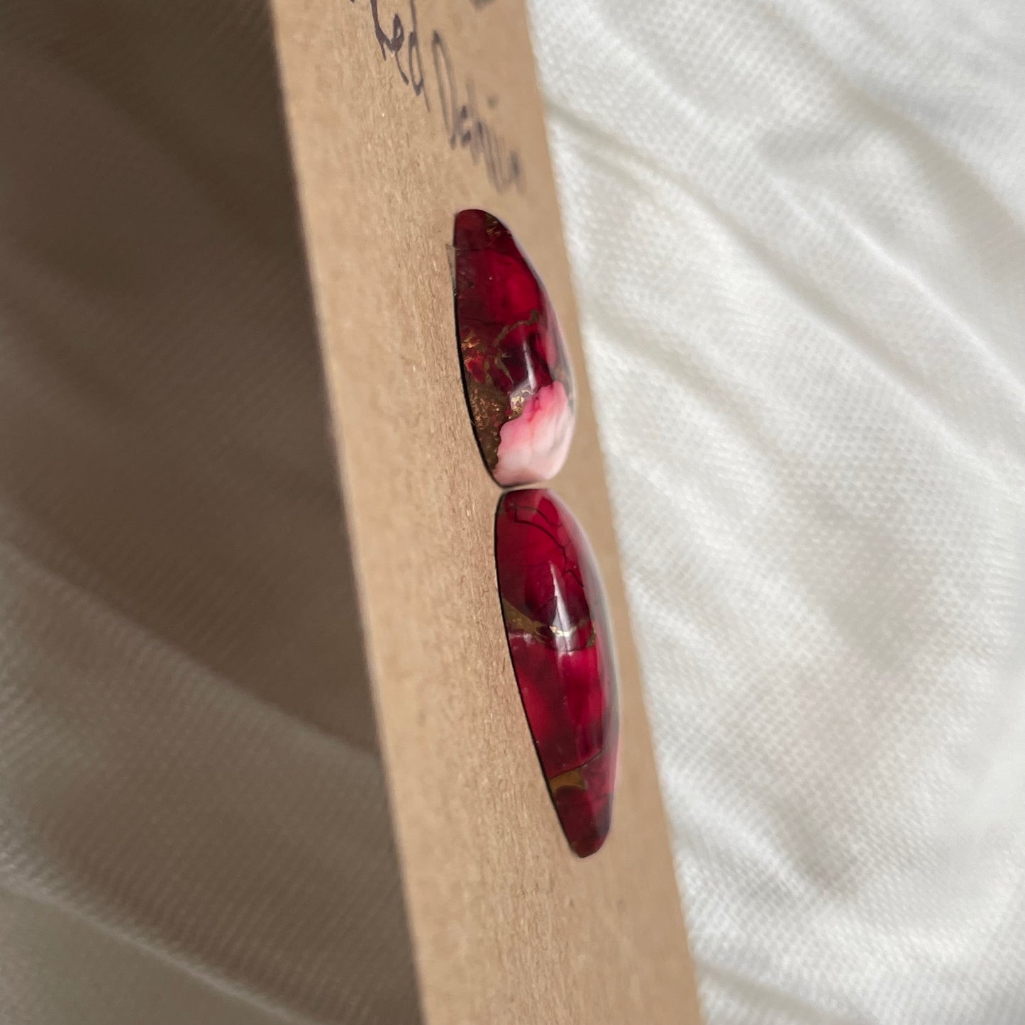 Red Dahlia Cabochon - RD30 AB1681EE-A0B0-4F70-BCC6-3CAA9F4D79ED Brandedandwild.com