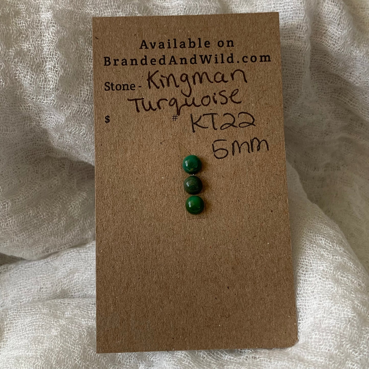 Kingman Turquoise Cabochon - KT22