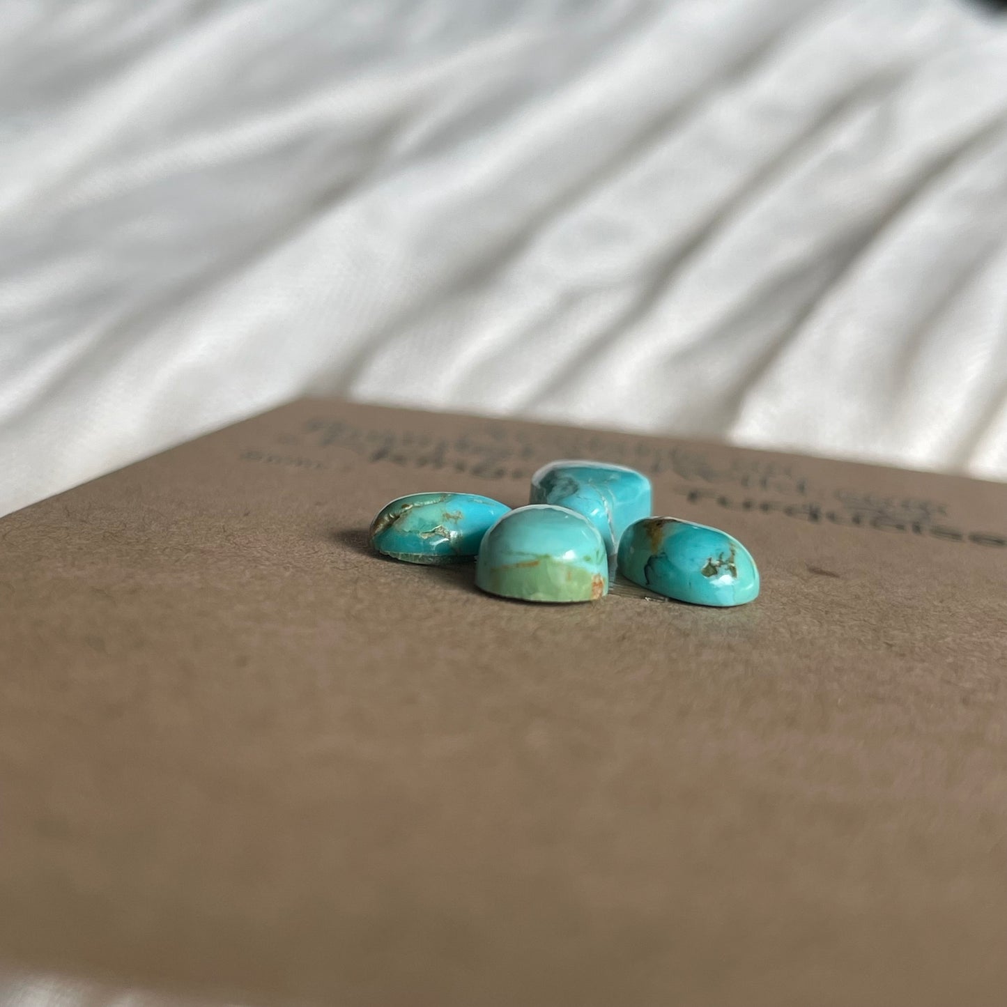 Kingman Turquoise Cabochon - KT17 ABE71563-94BA-4D67-A22D-736EAC501395 Brandedandwild.com