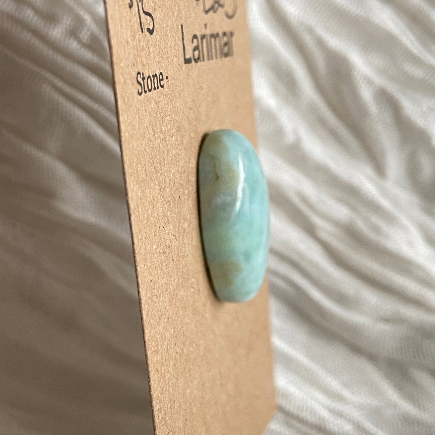 Larimar Cabochon - L23 AC8CB6BB-43F8-4D92-AB93-C3E3E17716B8 Brandedandwild.com