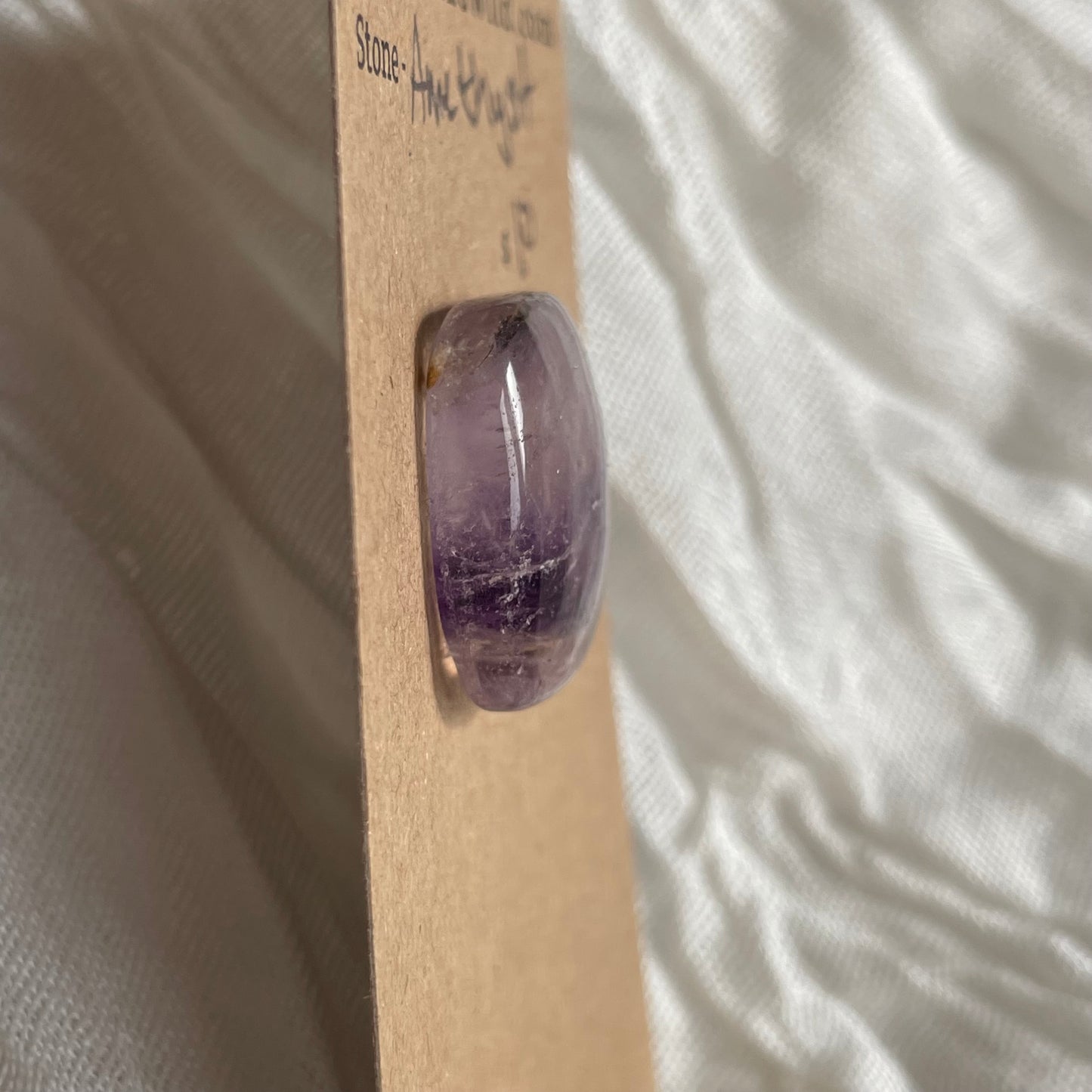 Amethyst Cabochon - A10 ADCDBDF9-B1D0-422B-9E9E-67A0494D6224 Brandedandwild.com