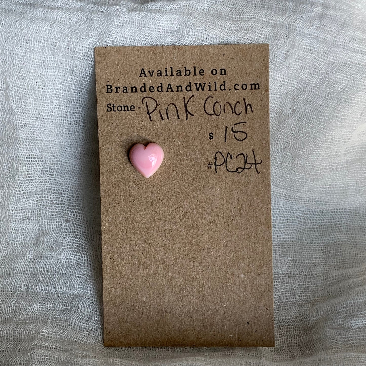 Pink Conch Cabochon - PC24