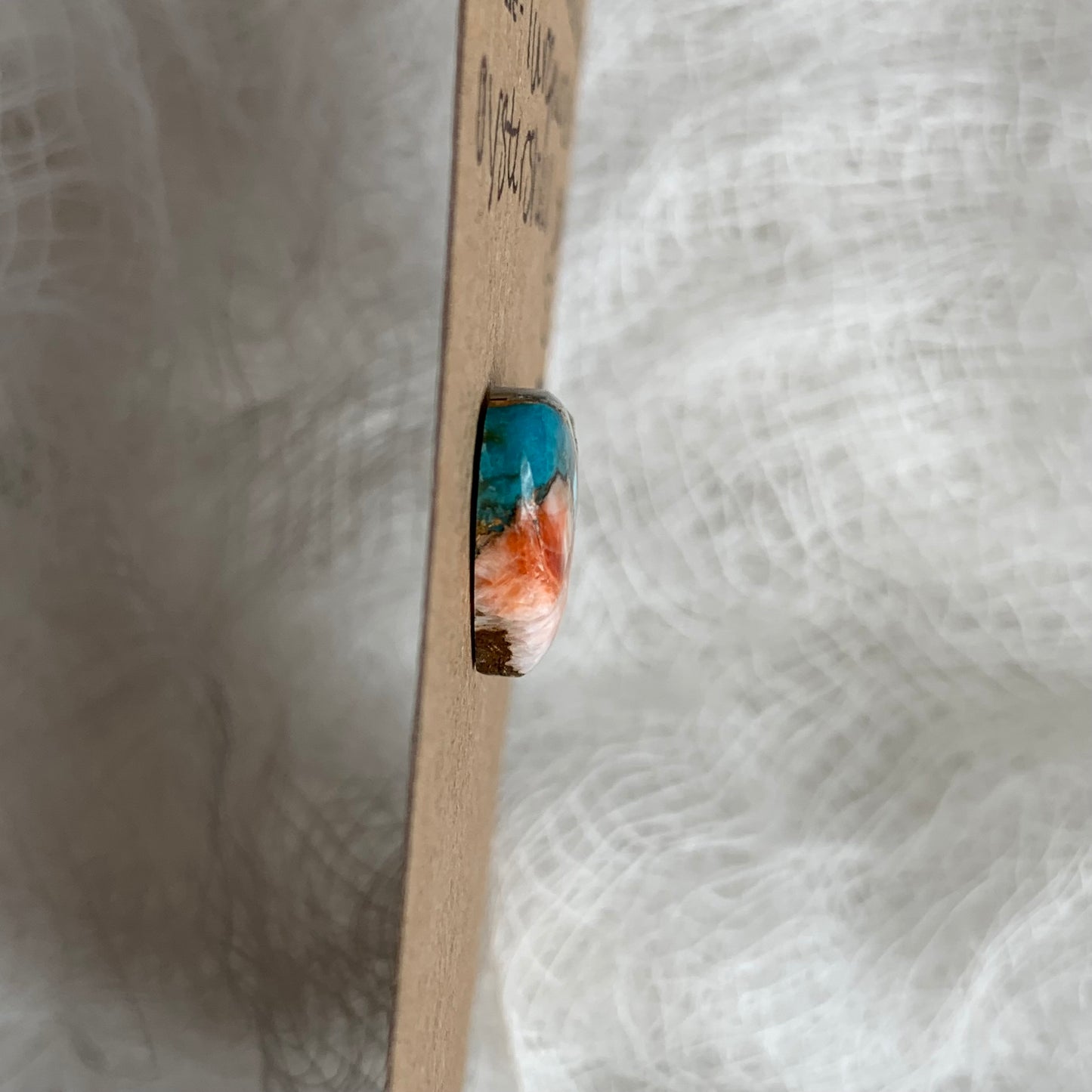 Turquoise, Oystershell, Copper Cabochon - TOC70