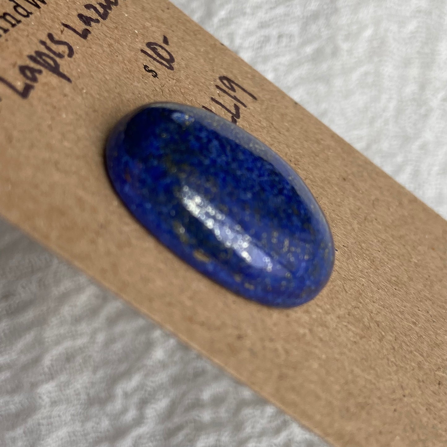 Lapis Lazuli Cabochon -Drilled- LL19