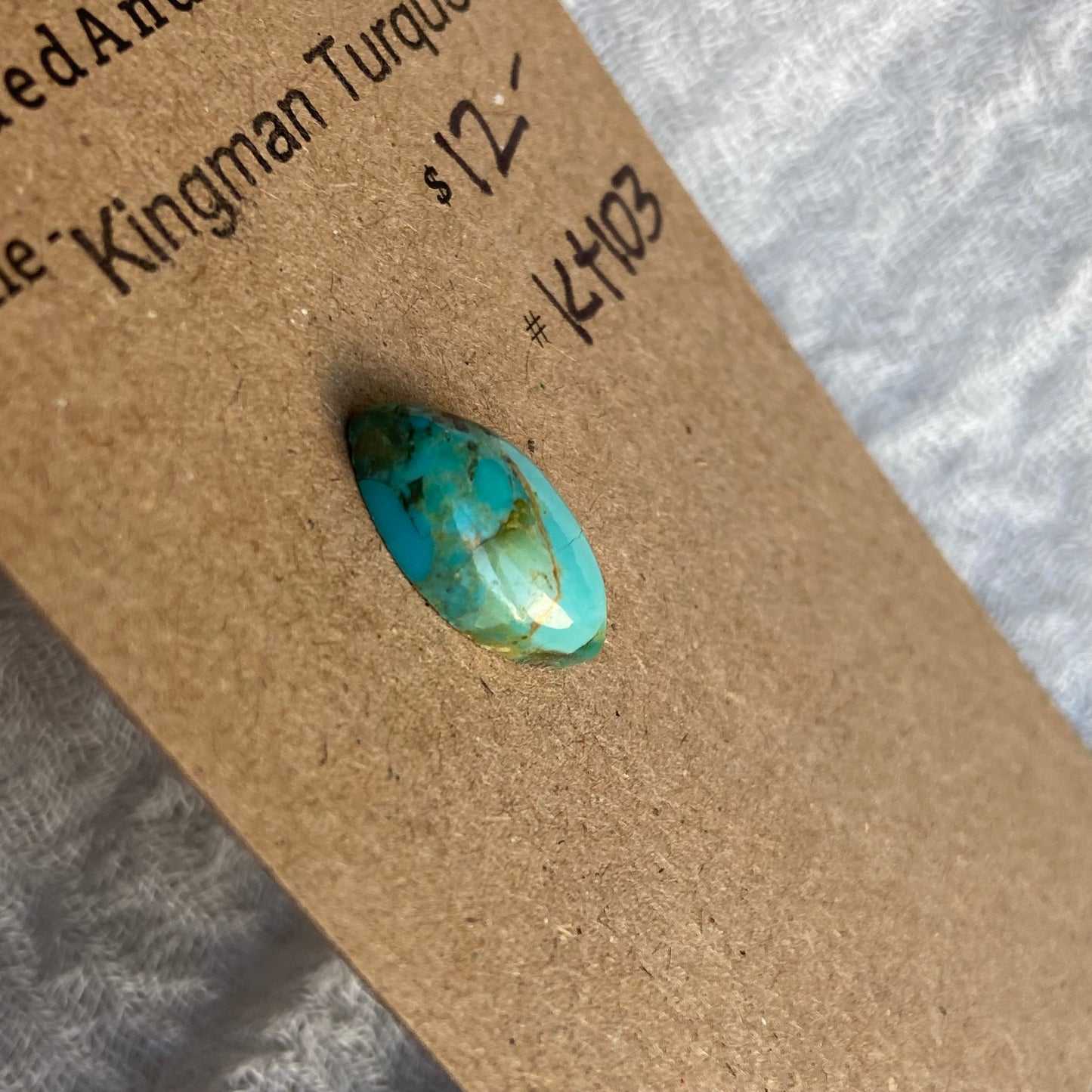 Kingman Turquoise Cabochon - KT103