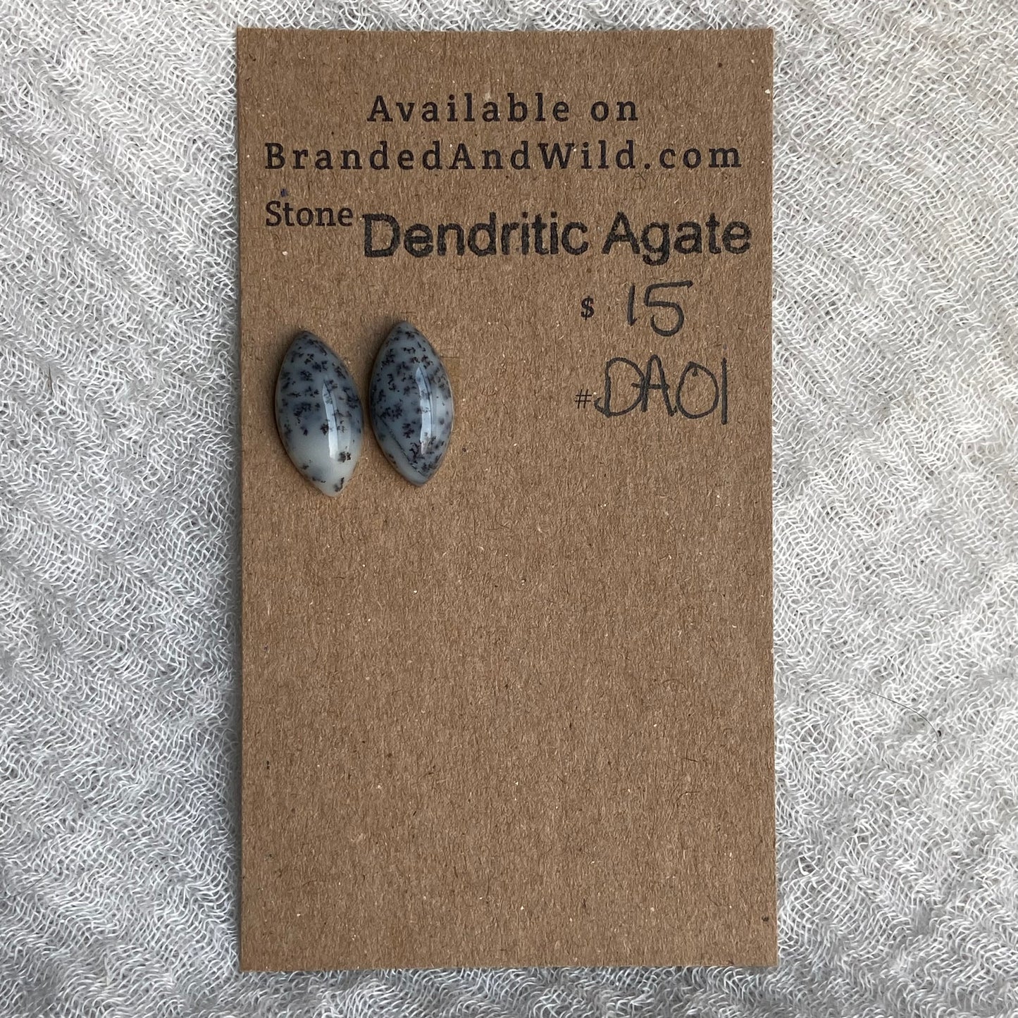 Dendritic Agate Cabochon - DA01
