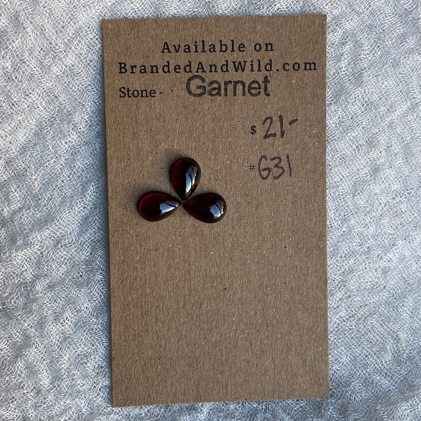 Garnet Cabochon - G31