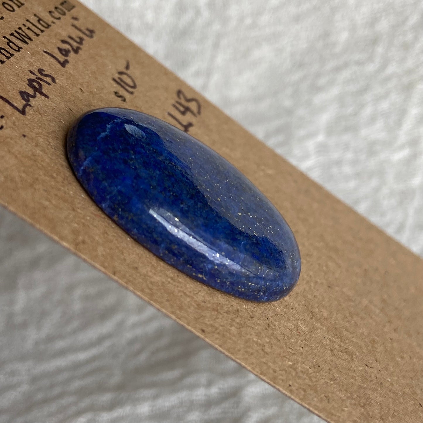 Lapis Lazuli Cabochon -Drilled- LL43