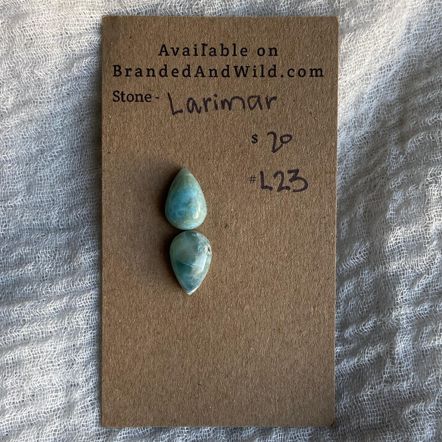 Larimar Cabochon - L23