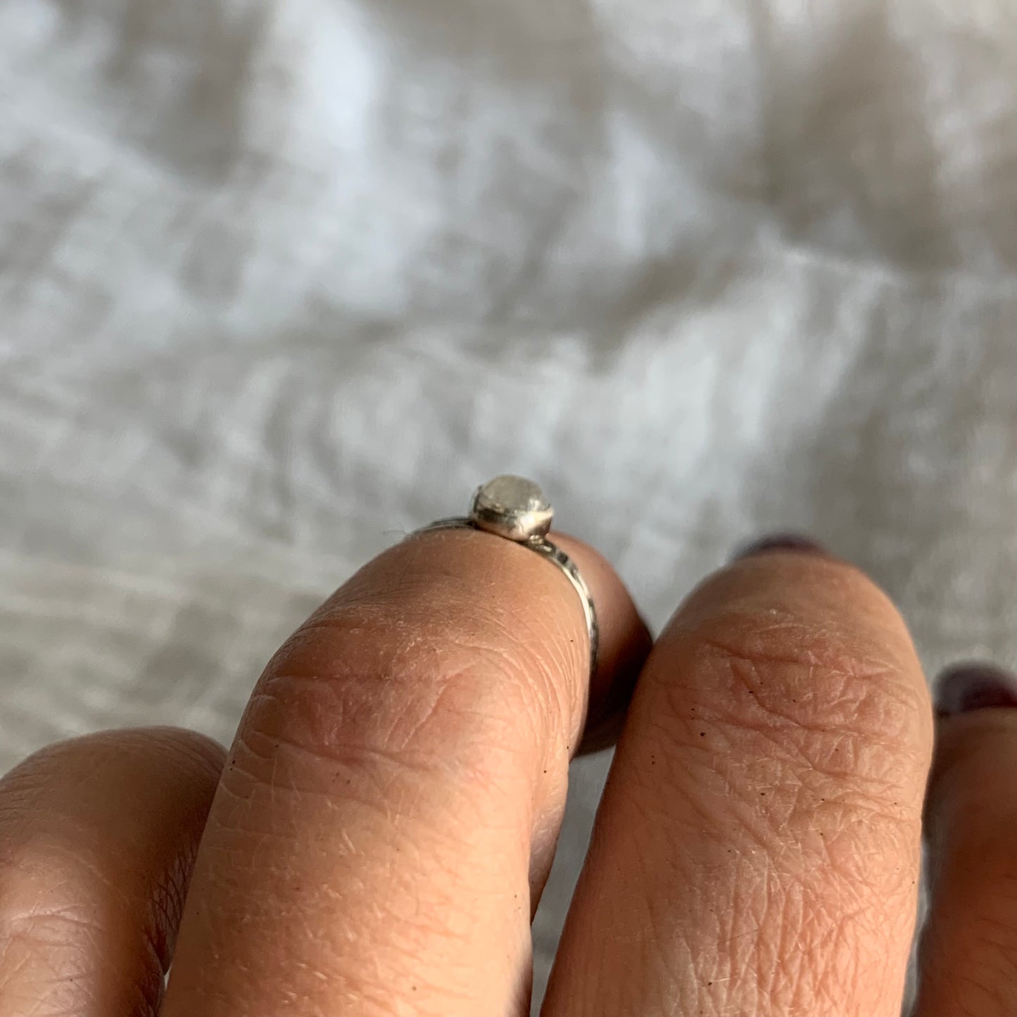 Sterling Silver Ring - R20 Size - 4.5