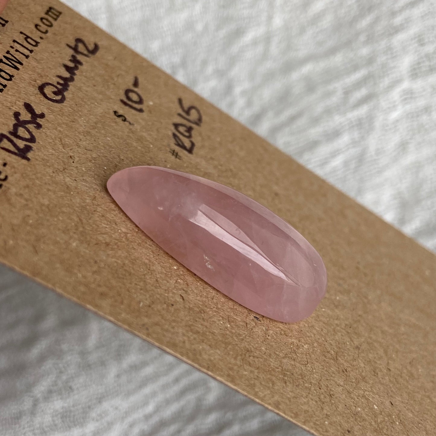 Rose Quartz Cabochon - RQ15