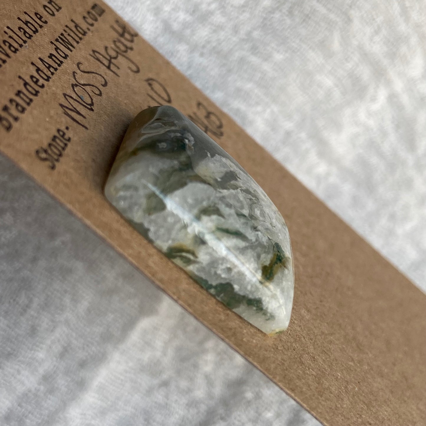 Moss Agate Cabochon - MA63