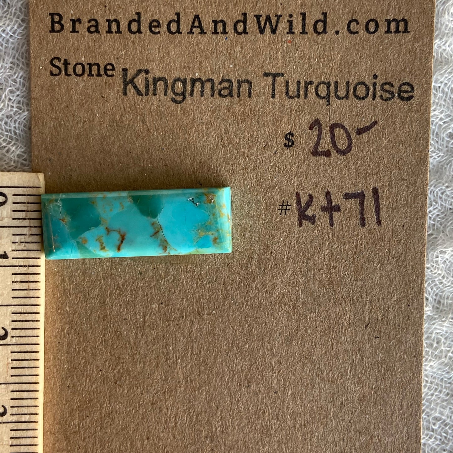 Kingman Turquoise Cabochon - KT71