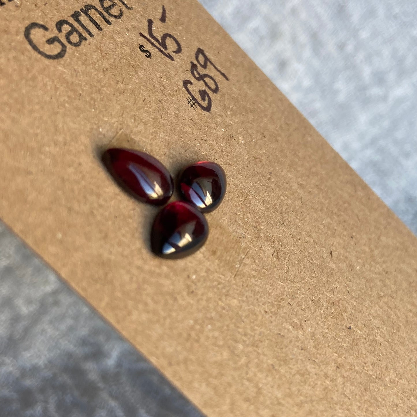 Garnet Cabochon - G89