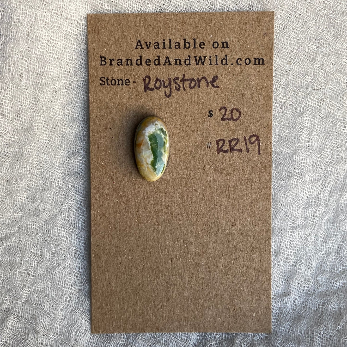 Royston Ribbon Turquoise Cabochon RR19